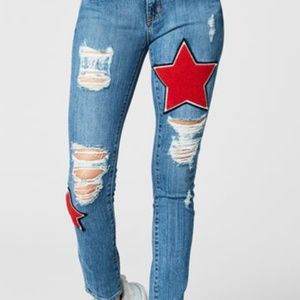Carmar Kaveri Ryan Jean with Two Red Star Patches